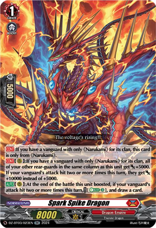 Spark Spike Dragon (DZ-BT03/023EN) [Dimensional Transcendence] - PokeCharles PokeStore