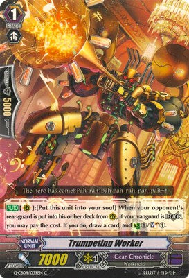 Trumpeting Worker (G-CB04/039EN) [Gear of Fate] - PokeCharles PokeStore