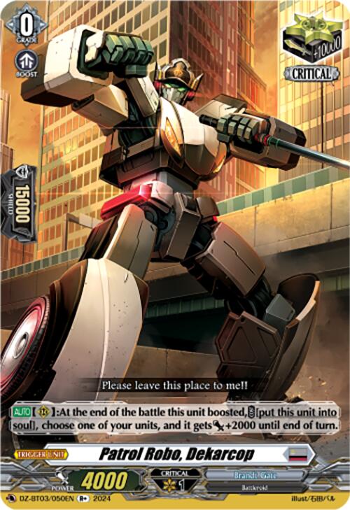 Patrol Robo, Dekarcop (R+) (DZ-BT03/050EN) [Dimensional Transcendence] - PokeCharles PokeStore