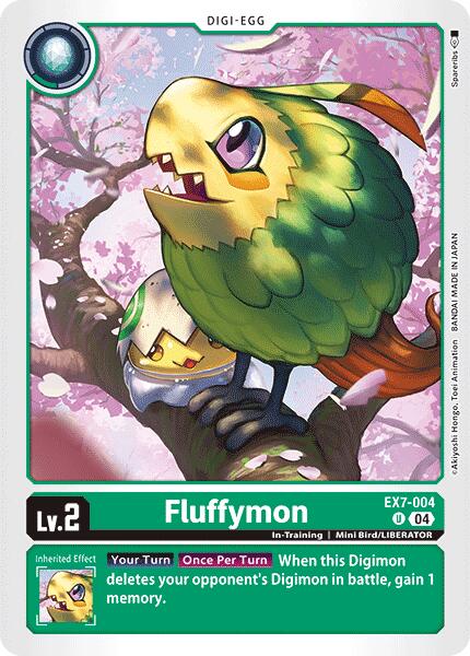 Fluffymon [EX7-004] [Digimon LIBERATOR] - PokeCharles PokeStore