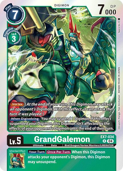 GrandGalemon [EX7-034] [Digimon LIBERATOR] - PokeCharles PokeStore
