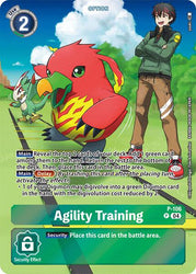 Agility Training [P-106] (Starter Deck 18 Exclusive) [Starter Deck: Guardian Vortex Promos] - PokeCharles PokeStore