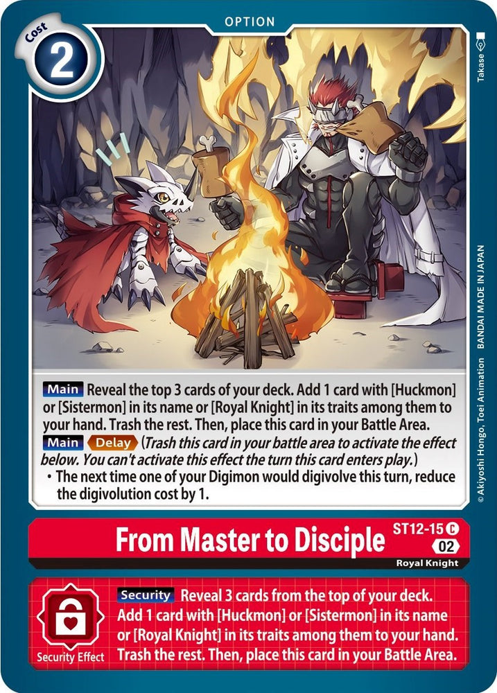 From Master to Disciple [ST12-15] [Starter Deck: Jesmon] - PokeCharles PokeStore