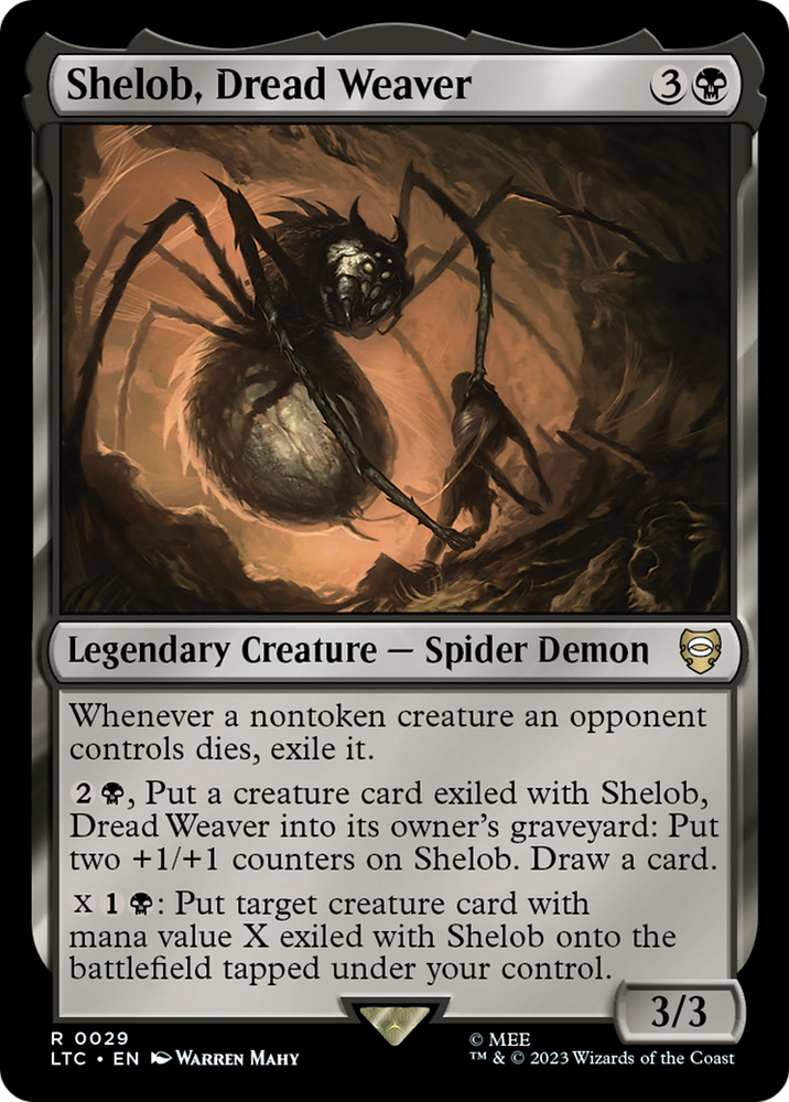 Shelob, Dread Weaver [The Lord of the Rings: Tales of Middle-Earth Commander] - PokeCharles PokeStore