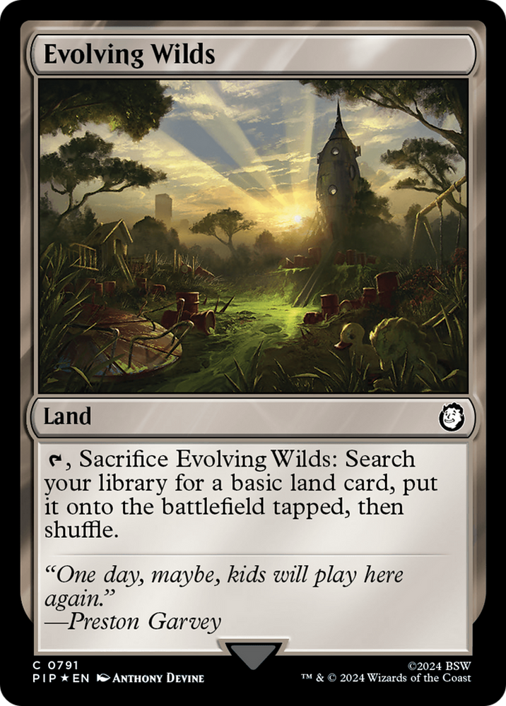 Evolving Wilds (Surge Foil) [Fallout] - PokeCharles PokeStore