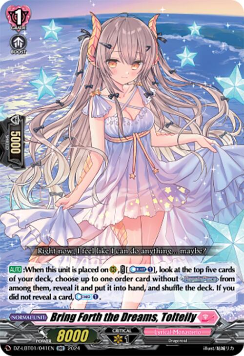 Bring Forth the Dreams, Tolteily (DZ-LBT01/041EN) [Lyrical Monasterio Sparkling Stars!] - PokeCharles PokeStore