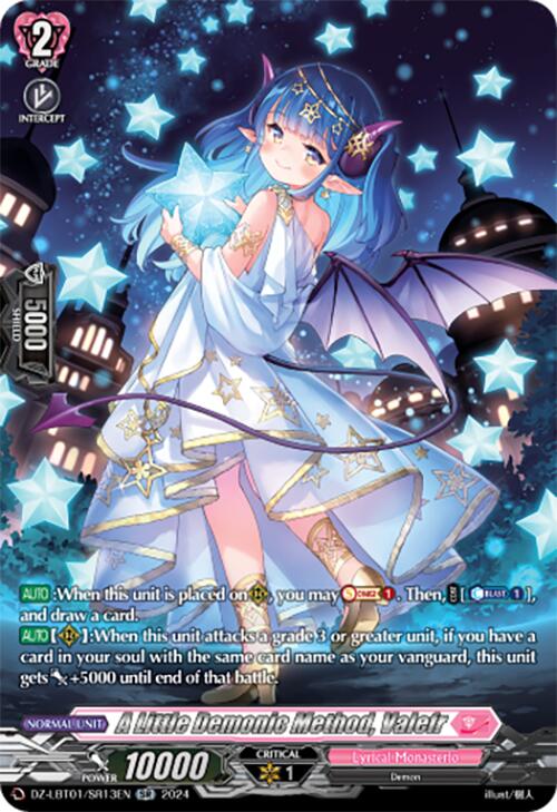A Little Demonic Method, Valefr (DZ-LBT01/SR13EN) [Lyrical Monasterio Sparkling Stars!] - PokeCharles PokeStore