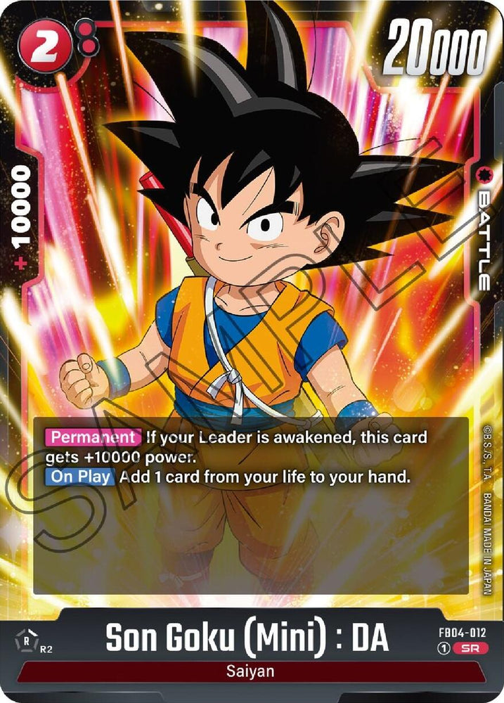 Son Goku (Mini) : DA [Ultra Limit] - PokeCharles PokeStore