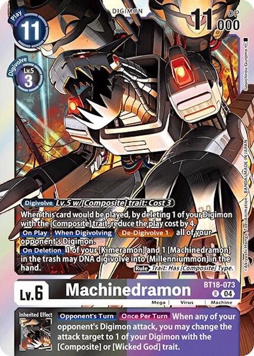 Machinedramon [BT18-073] [Release Special Booster Ver.2.0] - PokeCharles PokeStore