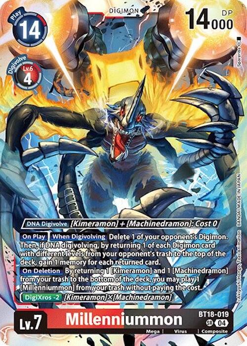 Millenniummon [BT18-019] [Release Special Booster Ver.2.0] - PokeCharles PokeStore