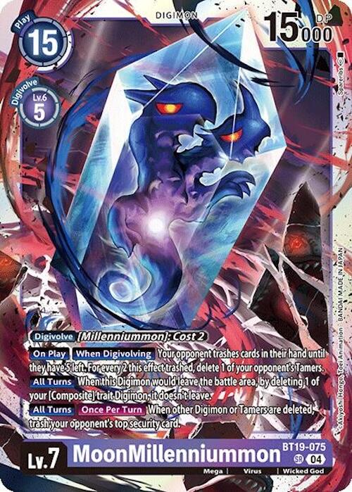 MoonMillenniummon [BT19-075] [Release Special Booster Ver.2.0] - PokeCharles PokeStore