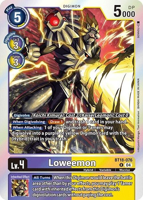 Loweemon [BT18-076] [Release Special Booster Ver.2.0] - PokeCharles PokeStore