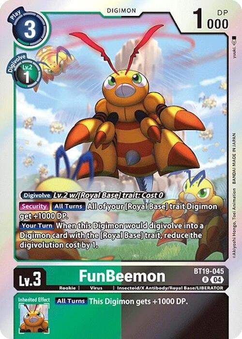 FunBeemon [BT19-045] [Release Special Booster Ver.2.0] - PokeCharles PokeStore