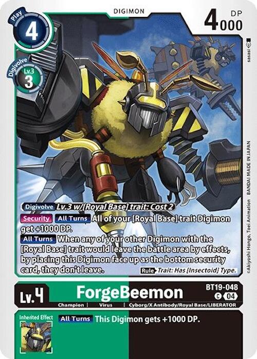 ForgeBeemon [BT19-048] [Release Special Booster Ver.2.0] - PokeCharles PokeStore