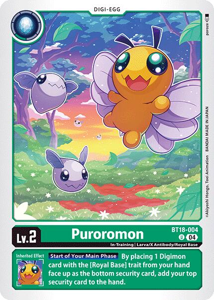 Puroromon [BT18-004] [Release Special Booster Ver.2.0] - PokeCharles PokeStore