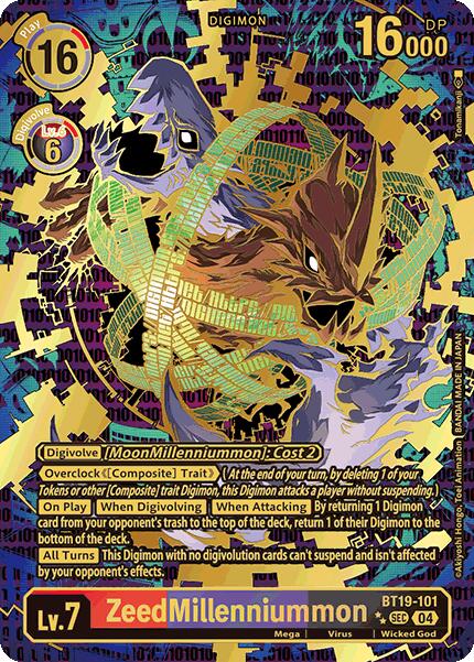 ZeedMillenniummon [BT19-101] (Textured) [Release Special Booster Ver.2.5] - PokeCharles PokeStore