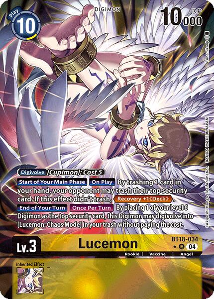 Lucemon [BT18-034] (Alternate Art) [Release Special Booster Ver.2.0] - PokeCharles PokeStore