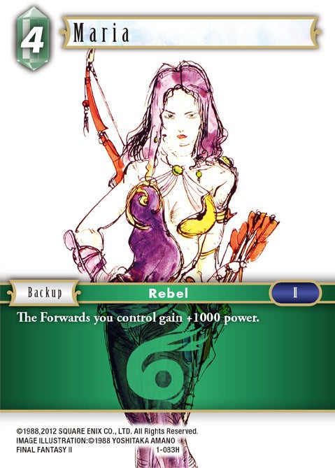 Maria [Opus I] - PokeCharles PokeStore
