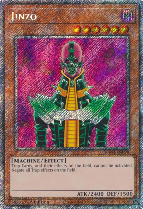 Jinzo (Platinum Secret Rare) [RA03-EN099] Platinum Secret Rare - PokeCharles PokeStore