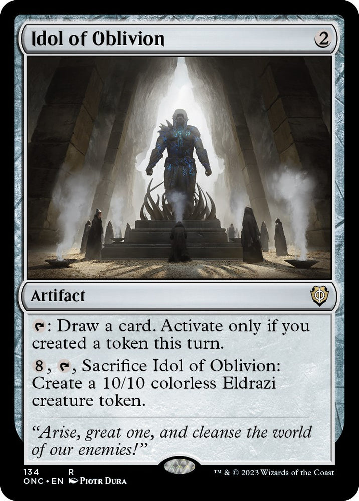 Idol of Oblivion [Phyrexia: All Will Be One Commander] - PokeCharles PokeStore