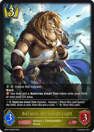 Bayleon, Sovereign Light (BP07-018EN) [Verdant Steel]