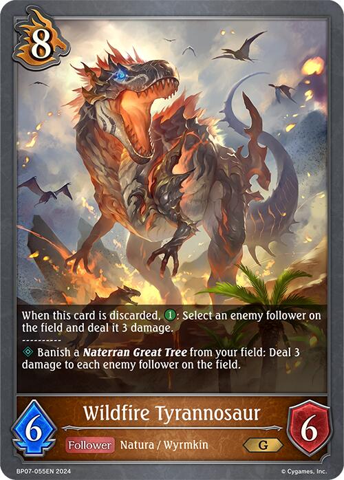 Wildfire Tyrannosaur (BP07-055EN) [Verdant Steel] - PokeCharles PokeStore