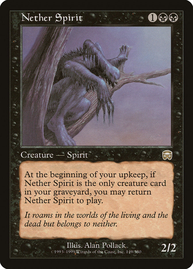 Nether Spirit [Mercadian Masques] - PokeCharles PokeStore