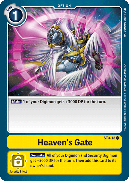 Heaven's Gate [ST3-13] [Starter Deck: Heaven's Yellow] - PokeCharles PokeStore