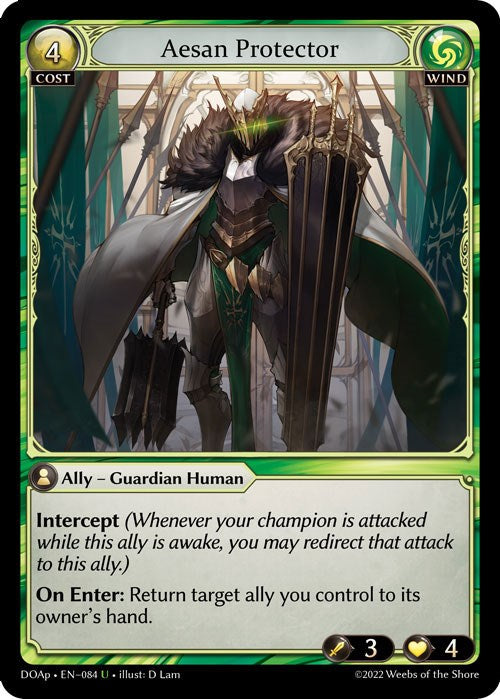Aesan Protector (084) [Dawn of Ashes: Prelude] - PokeCharles PokeStore