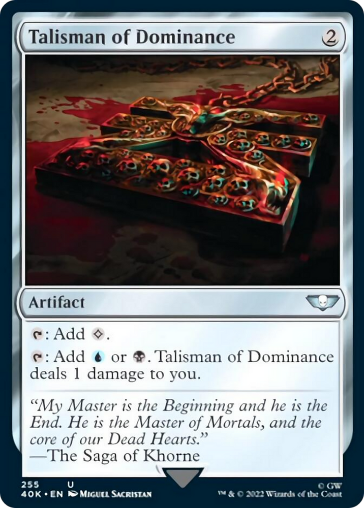 Talisman of Dominance (255) [Warhammer 40,000] - PokeCharles PokeStore