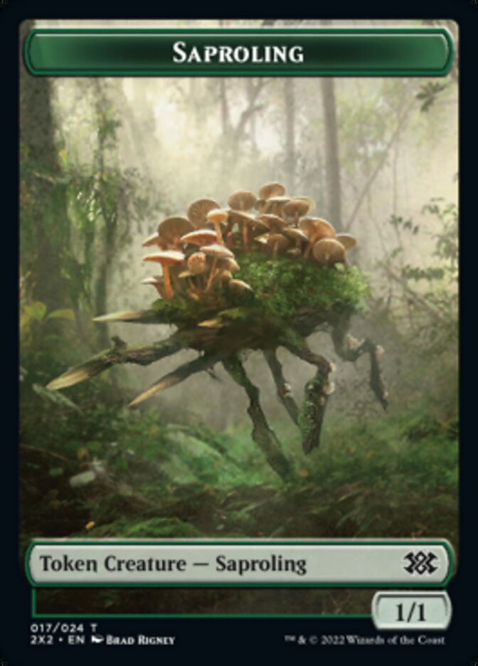 Saproling // Eldrazi Scion Double-Sided Token [Double Masters 2022 Tokens] - PokeCharles PokeStore