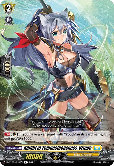 Knight of Tempestuousness, Vriede (D-BT06/048EN) [Blazing Dragon Reborn] - PokeCharles PokeStore