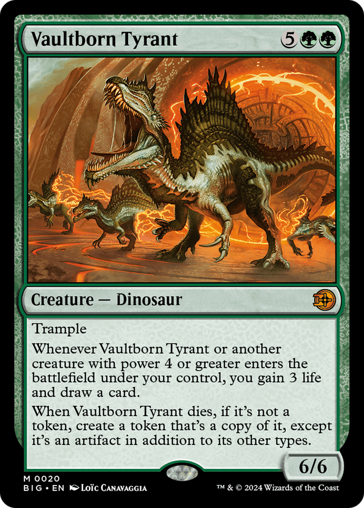 Vaultborn Tyrant [Outlaws of Thunder Junction: The Big Score] - PokeCharles PokeStore