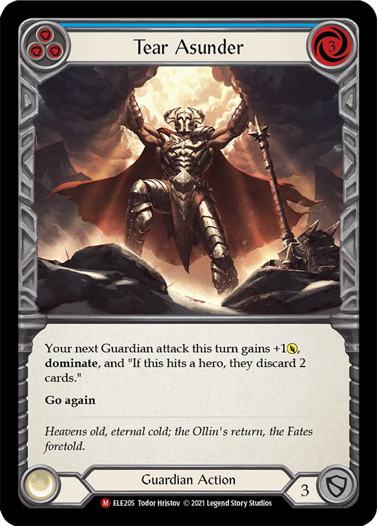 Tear Asunder [ELE205] (Tales of Aria)  1st Edition Normal - PokeCharles PokeStore