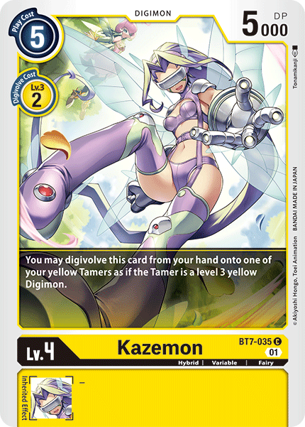 Kazemon [BT7-035] [Next Adventure] - PokeCharles PokeStore