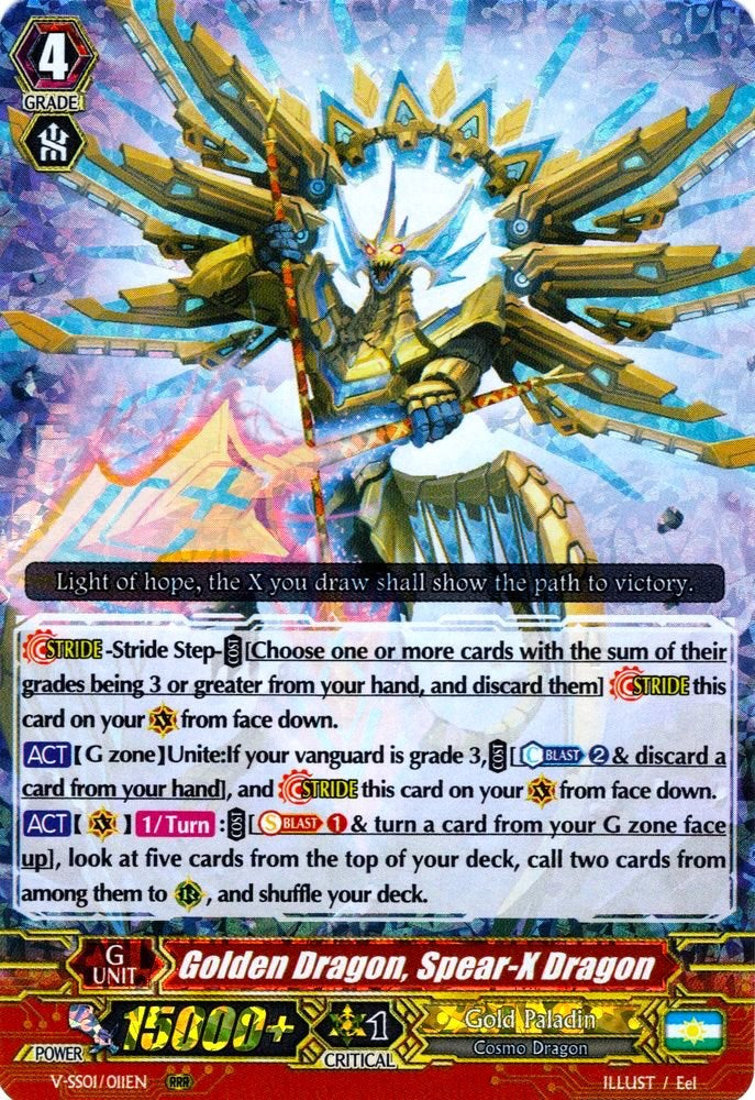 Golden Dragon,ear-X Dragon (V-SS01/011EN) [Premium Collection 2019] - PokeCharles PokeStore