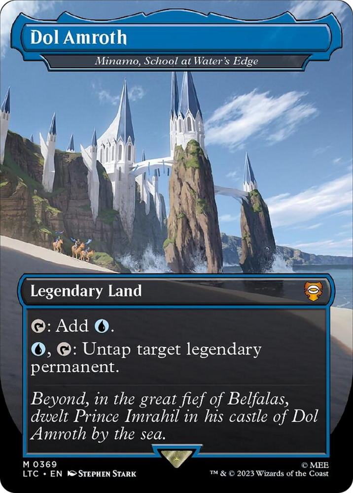 Dol Amroth - Minamo, School at Water's Edge [The Lord of the Rings: Tales of Middle-Earth Commander] - PokeCharles PokeStore