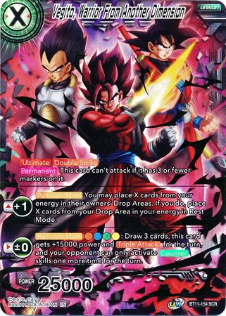 Vegito, Warrior From Another Dimension (BT11-154) [Vermilion Bloodline] - PokeCharles PokeStore