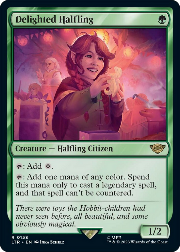 Delighted Halfling [The Lord of the Rings: Tales of Middle-Earth] - PokeCharles PokeStore