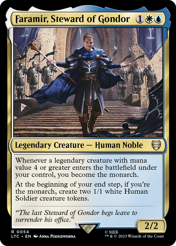 Faramir, Steward of Gondor [The Lord of the Rings: Tales of Middle-Earth Commander] - PokeCharles PokeStore