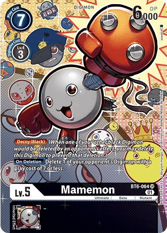 Mamemon [BT6-064] (Alternate Art) (Revision Pack 2021) [Double Diamond Promos] - PokeCharles PokeStore