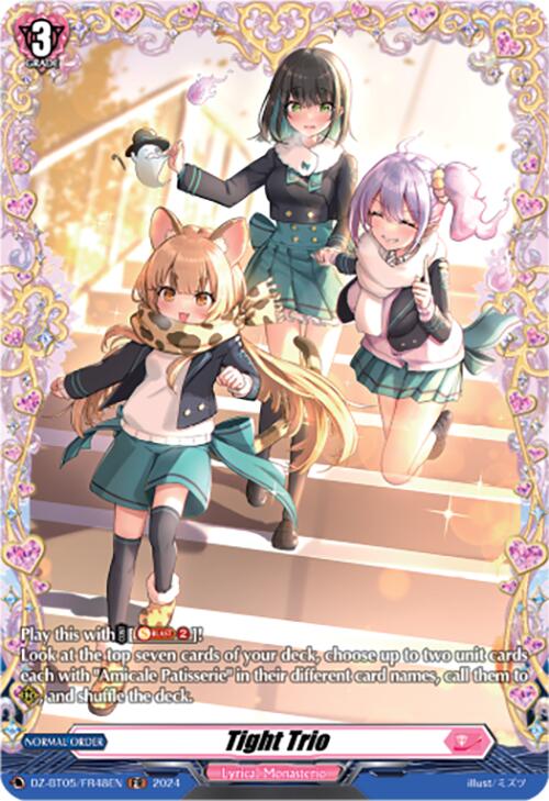 Tight Trio (DZ-BT05/FR48EN) [Omniscient Awakening] - PokeCharles PokeStore