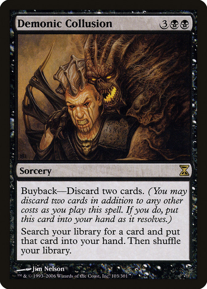 Demonic Collusion [Time Spiral] - PokeCharles PokeStore