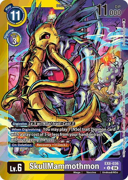 SkullMammothmon [EX8-036] (Limited Foil) [Chain of Liberation] - PokeCharles PokeStore