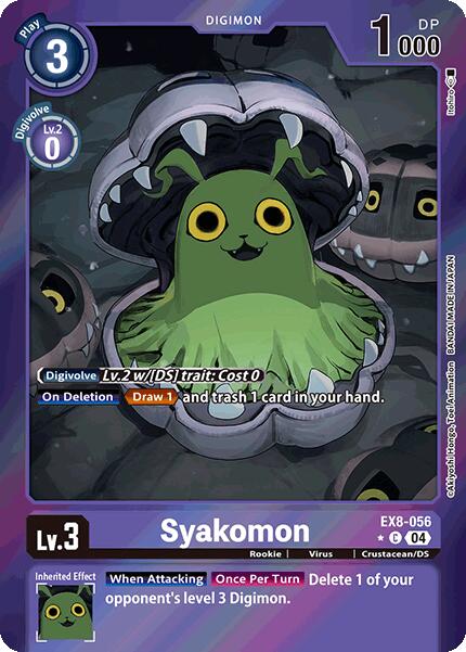 Syakomon [EX8-056] (Limited Foil) [Chain of Liberation] - PokeCharles PokeStore