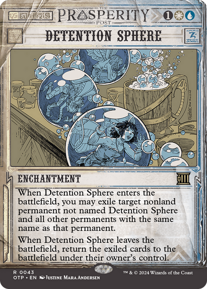 Detention Sphere [Outlaws of Thunder Junction: Breaking News] - PokeCharles PokeStore
