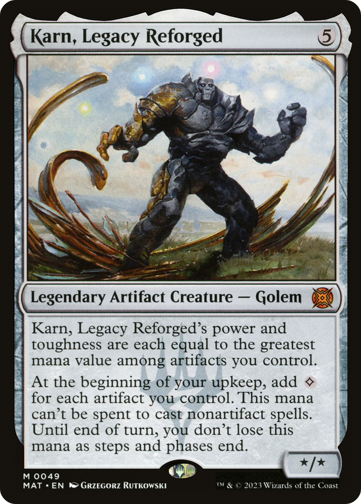 Karn, Legacy Reforged [March of the Machine: The Aftermath] - PokeCharles PokeStore