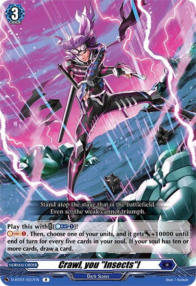 Crawl, you "Insects"! (D-BT01/037EN) [Genesis of the Five Greats] - PokeCharles PokeStore