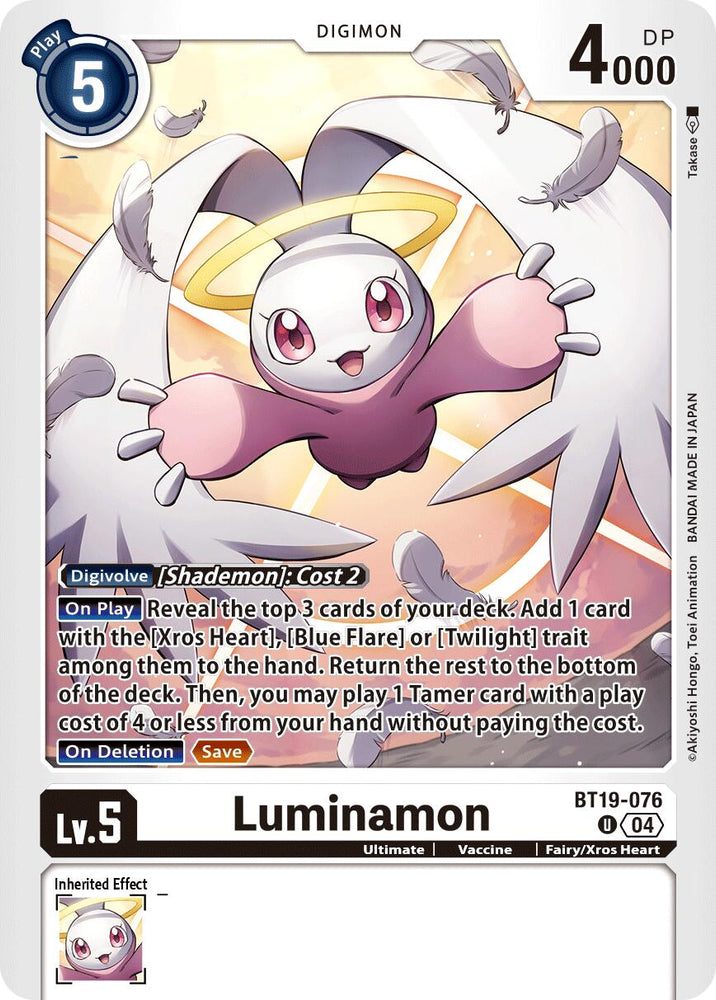 Luminamon [BT19-076] [Release Special Booster Ver.2.5] - PokeCharles PokeStore
