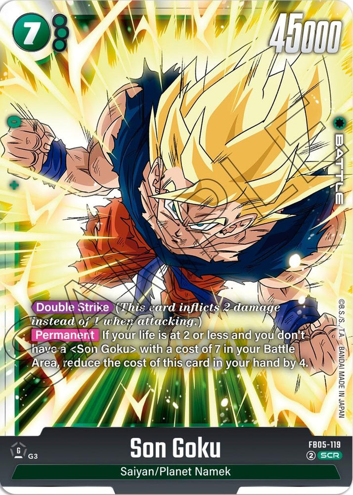 Son Goku (FB05-119) [New Adventure] - PokeCharles PokeStore